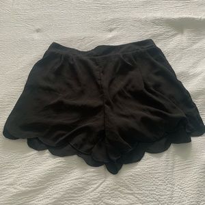 cute black shorts